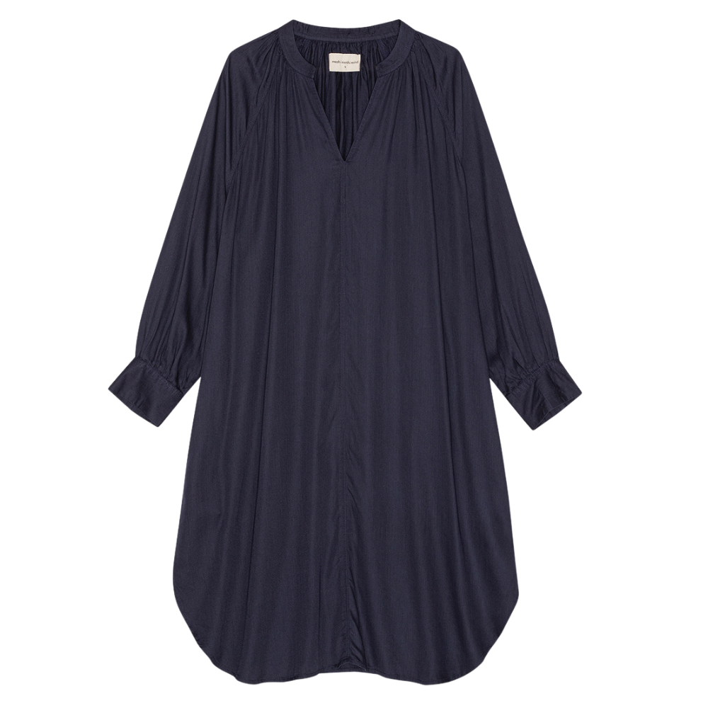 Above Silky kjole - Dark Navy